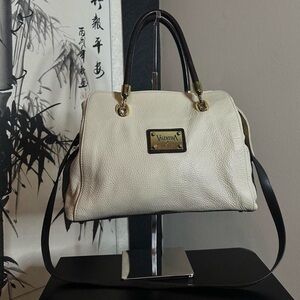 Valentina Cream & Brown Bag